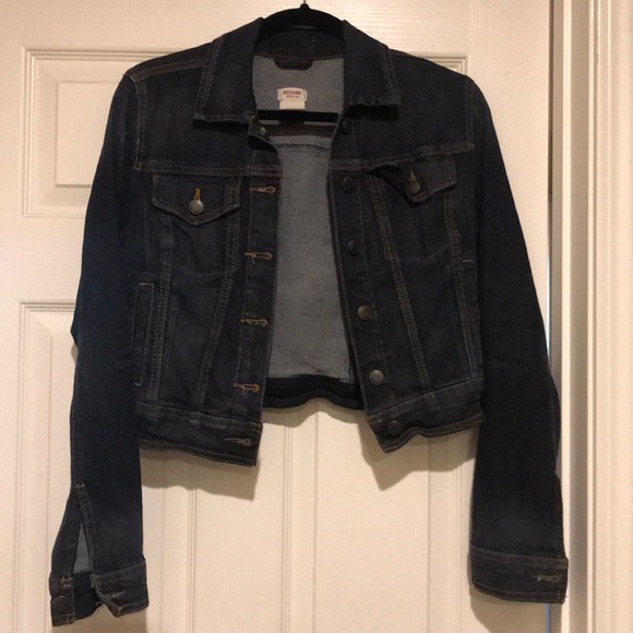 Mossimo Supply Co. Jackets & Blazers - Mossimo Supply Co. Dark Denim Jean Jacket